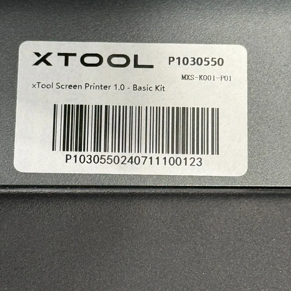 xTool Screen Printer 1.0 Basic Kit Bundle USED ONCE